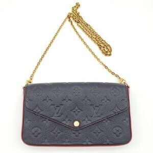 Louis Vuitton Pochette Felicie Monogram Shoulder Bag 620-082525